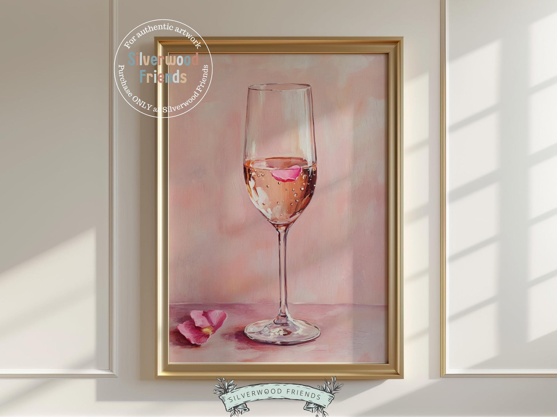 Cheers Art Print, Champagne Glass Print, Happy Hour Poster, Trendy Bar Cart Print, Celebration Wall Art, Pink Cocktail Party Digital Print