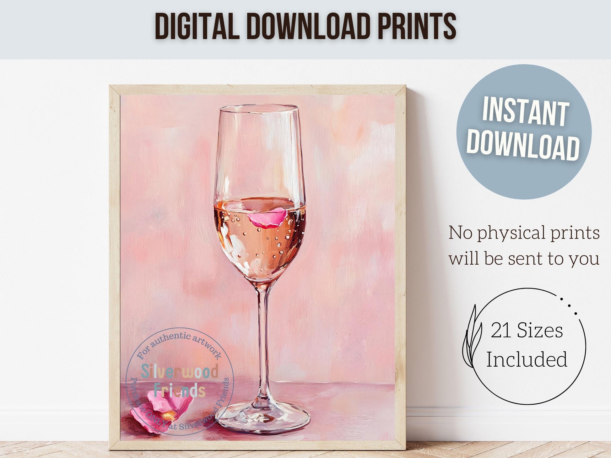 Cheers Art Print, Champagne Glass Print, Happy Hour Poster, Trendy Bar Cart Print, Celebration Wall Art, Pink Cocktail Party Digital Print