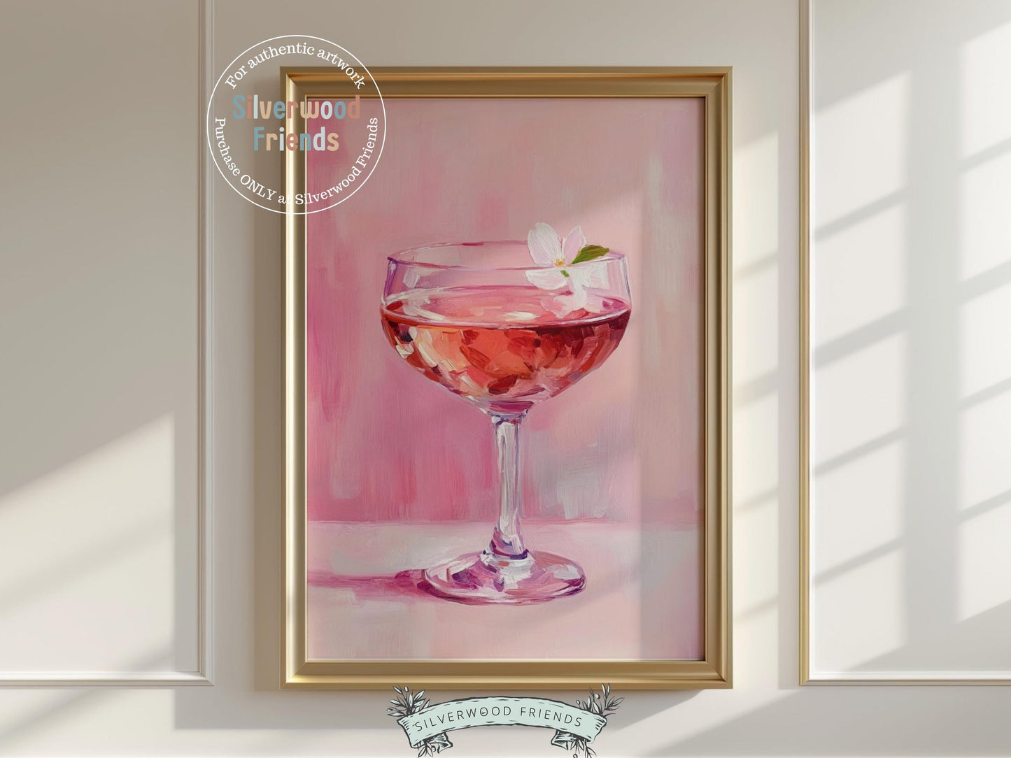 Champagne Glass Print, Happy Hour Poster, Trendy Bar Cart Print, Dorm Room Party Decor, Celebration Wall Art, Cocktail Party Digital Print