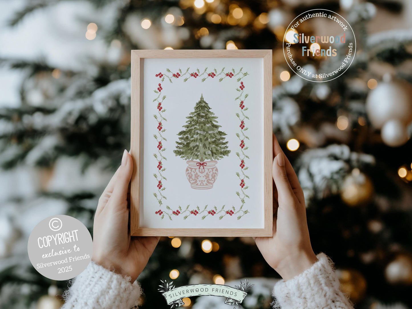 Set of 3 Pink and Green Christmas Prints, Pastel Coquette Bow Christmas Printable Wall Art Posters, Holiday Hosting Decorating Digital Print