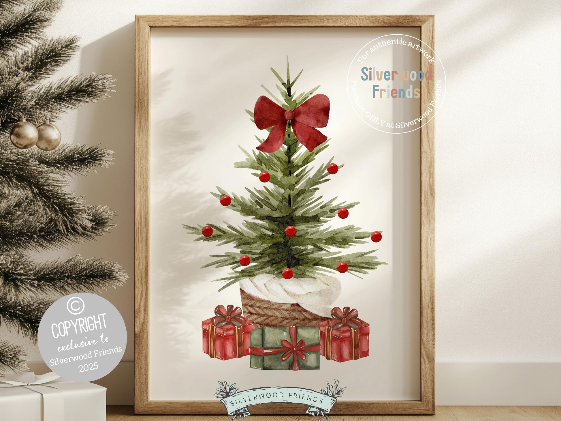 Set of 3 Christmas Prints, Kids Santa Claus Christmas Printable Wall Art Posters, Festive Nursery Decor Digital Download Print