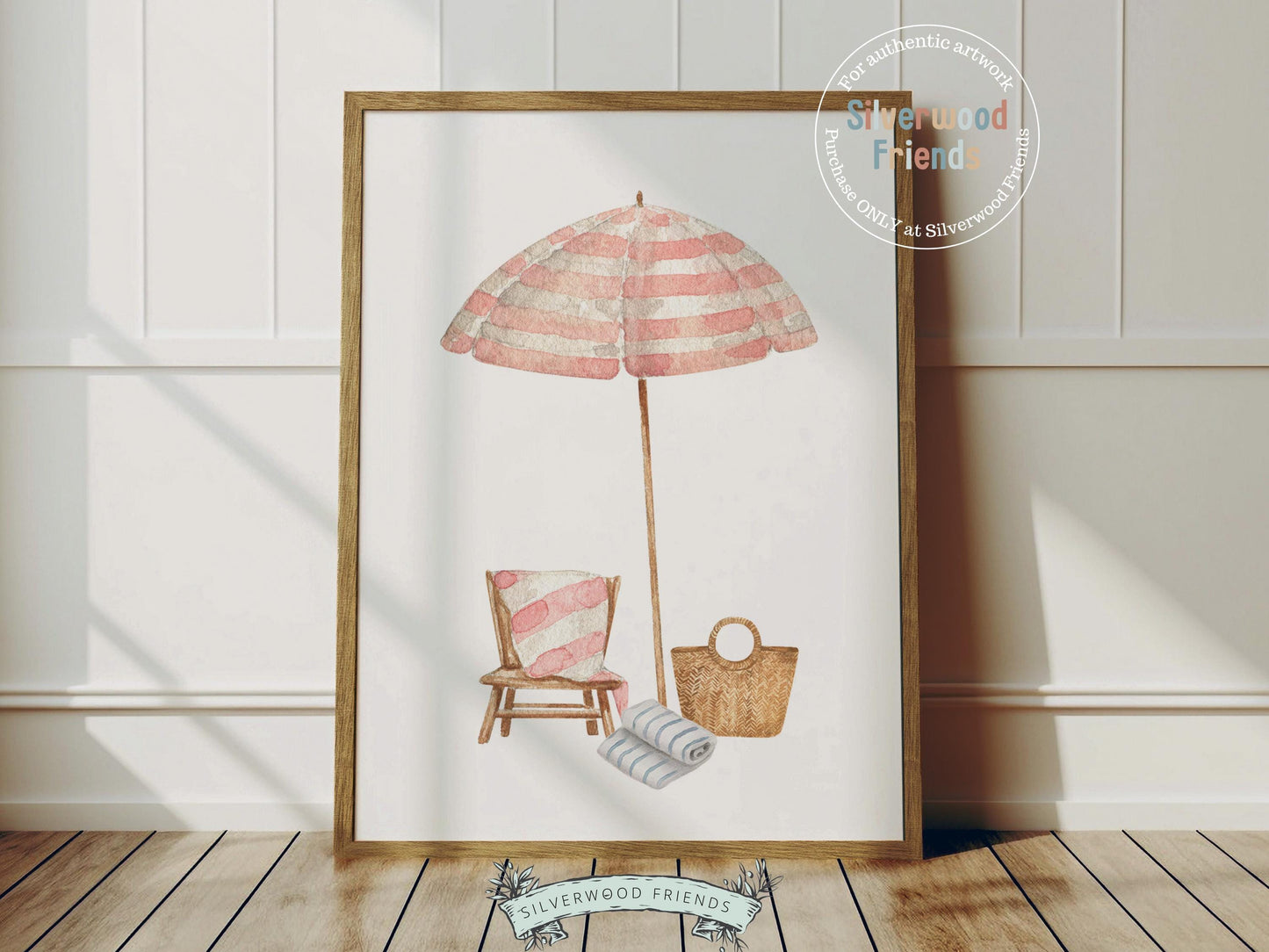 Coastal Beach Nursery Prints, Surfing Beach House Decor, Set of 6 Digital Print