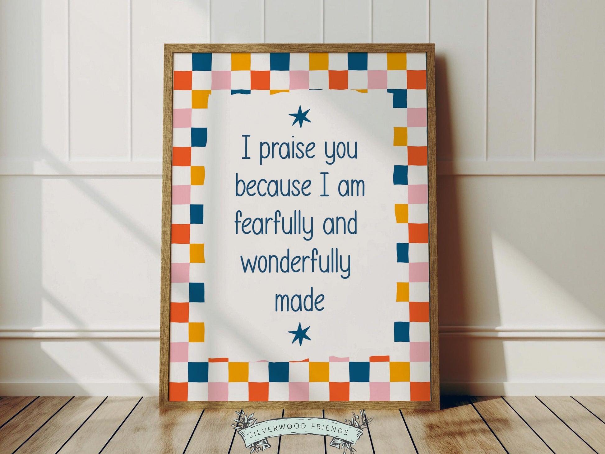 Set of 3 Christian Kids Wall Art Prints, Bible Verse Nursery Decor, Faith Based Kids Room Decor, Motivational Bible Quotes for Kids(Digital)