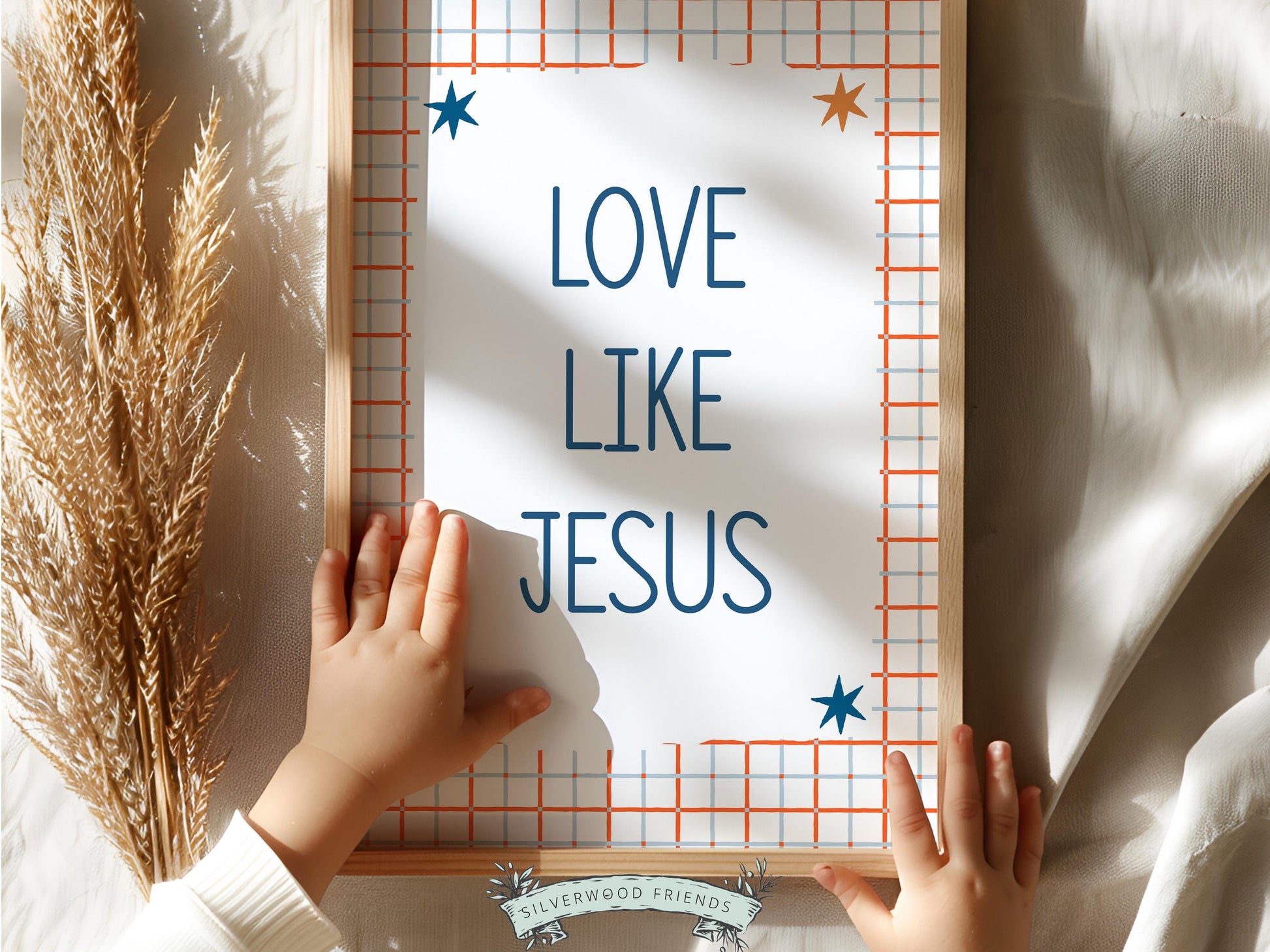 Set of 3 Christian Kids Wall Art Prints, Bible Verse Nursery Decor, Faith Based Kids Room Decor, Motivational Bible Quotes for Kids(Digital)