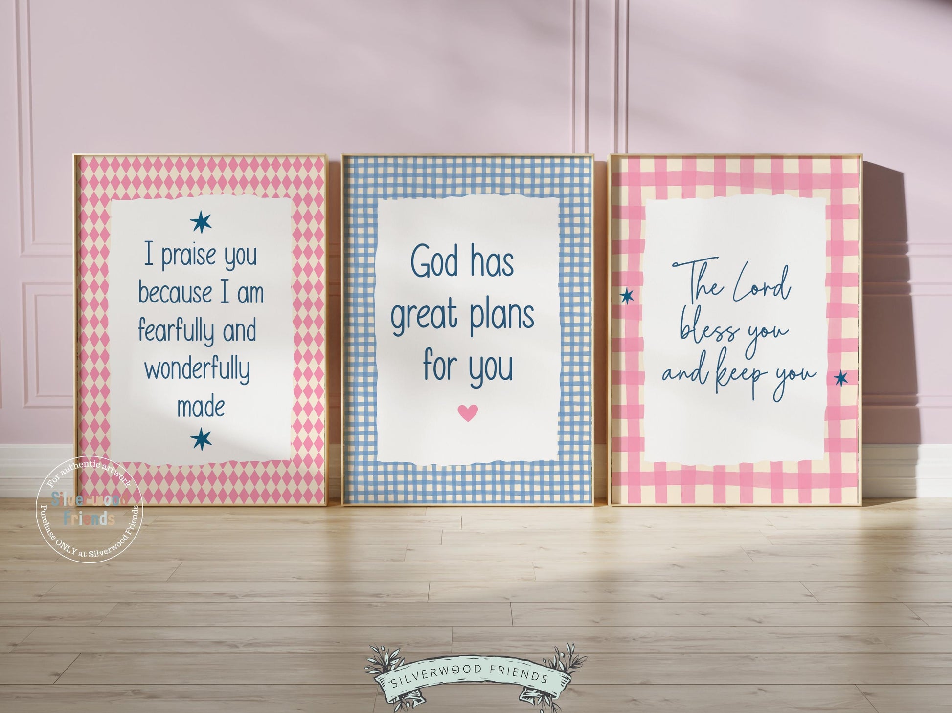 Christian Kids Wall Art Prints, Baby Girl Bible Verse Nursery Decor, Faith Based Kids Room Decor, Motivational Bible Quotes, Digital Prints