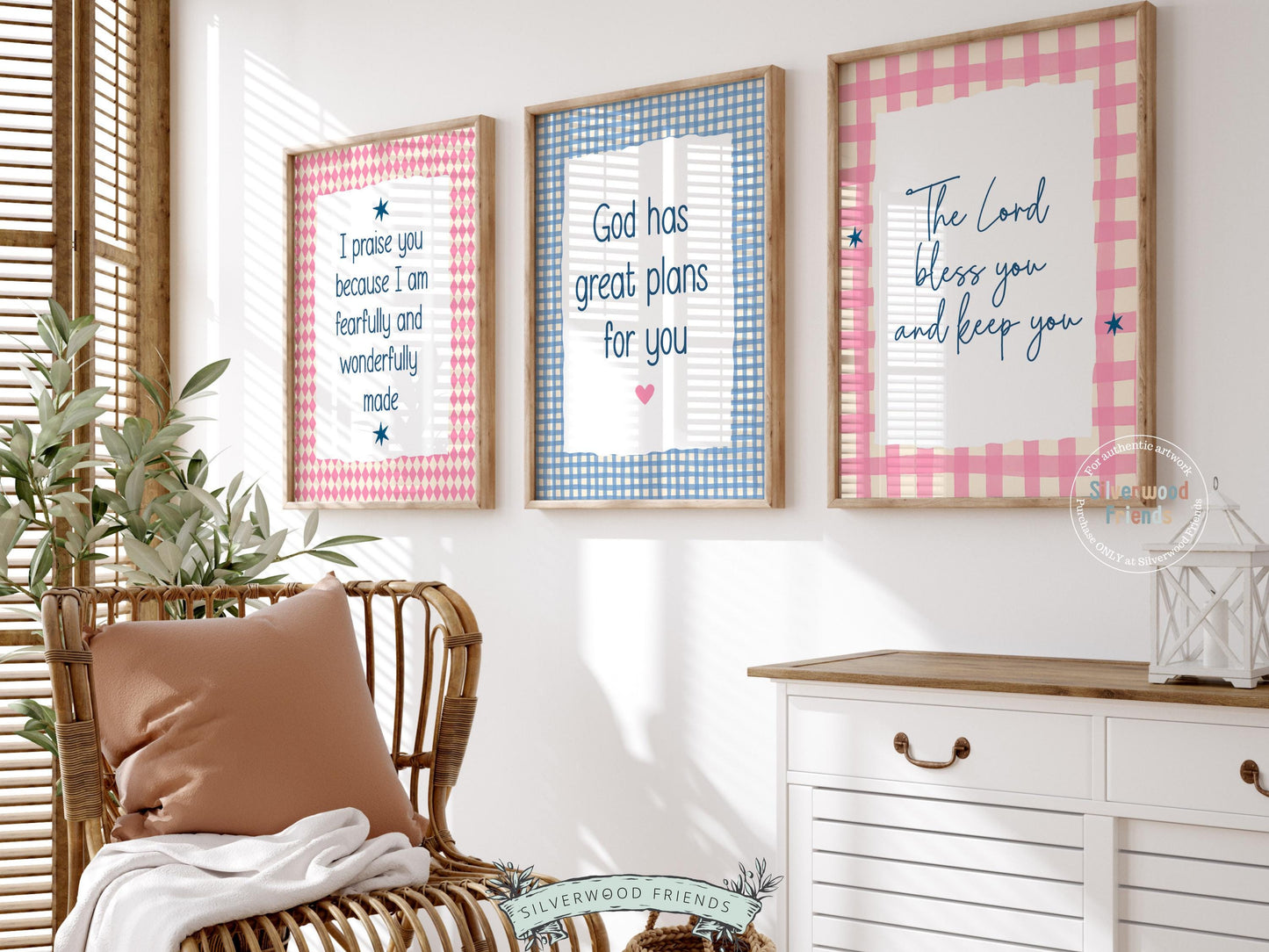 Christian Kids Wall Art Prints, Baby Girl Bible Verse Nursery Decor, Faith Based Kids Room Decor, Motivational Bible Quotes, Digital Prints