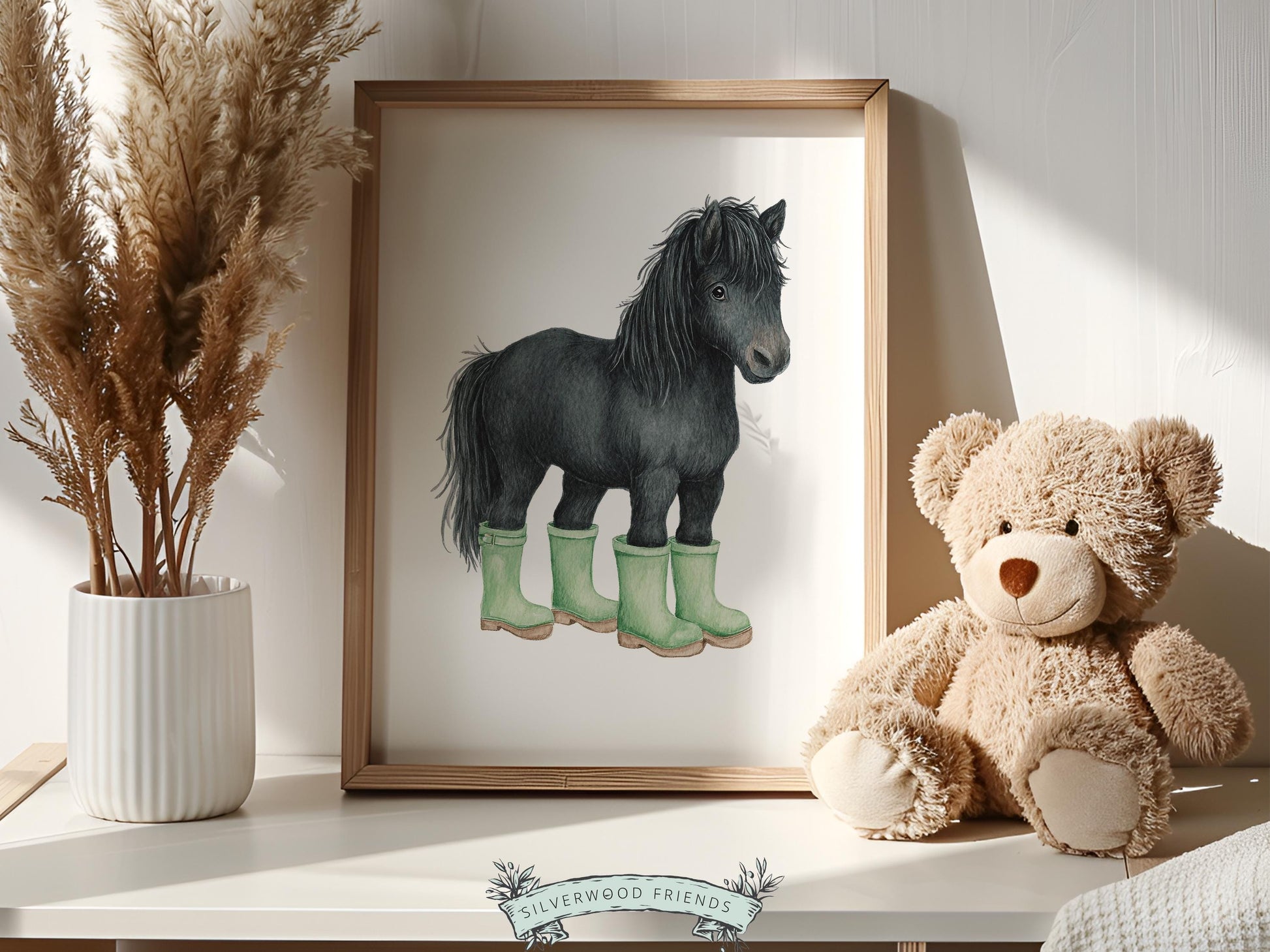 Baby Farm Animal Nursery Prints, Sage Green Western Farm Nursery Decor, Nursery Wall Art, Modern Farmhouse Nursery Prints (DIGITAL DOWNLOAD)
