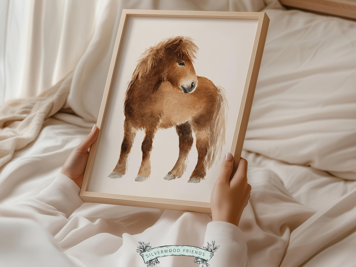 Baby Farm Animal Nursery Prints, Sage Green Highland Cow Western Nursery Decor, Kids Green Nursery Wall Art (DIGITAL)