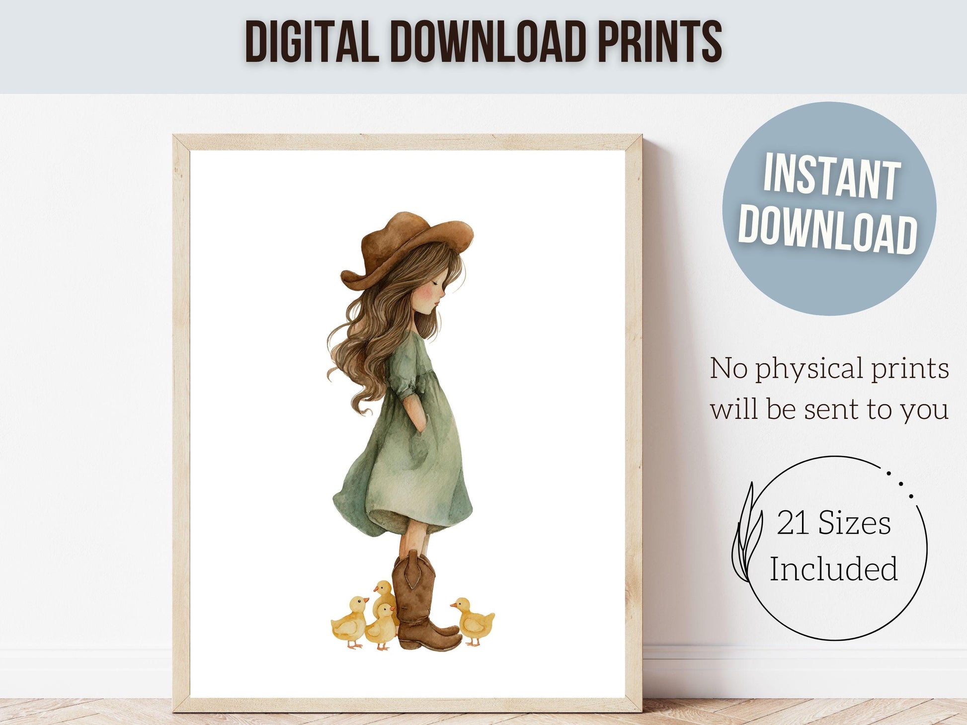Cowgirl Nursery Prints, Cowgirl Nursery Decor, Baby Girl Sage Green Western Nursery Decor, Girls Horse Riding Nursery Wall Art Digital Print