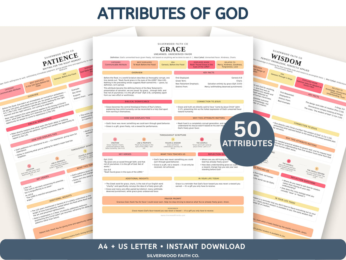 Mega Bible Study Bundle, Bible Study Guides, Bible Summaries, Sunday School Lessons, Bible Study Resource Tool (Digital Download) 497