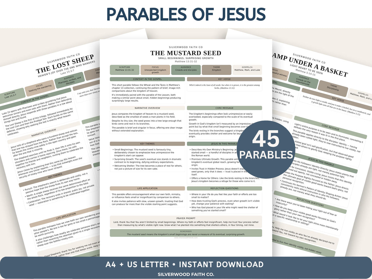 Mega Bible Study Bundle, Bible Study Guides, Bible Summaries, Sunday School Lessons, Bible Study Resource Tool, SAGE(Digital Download) 498