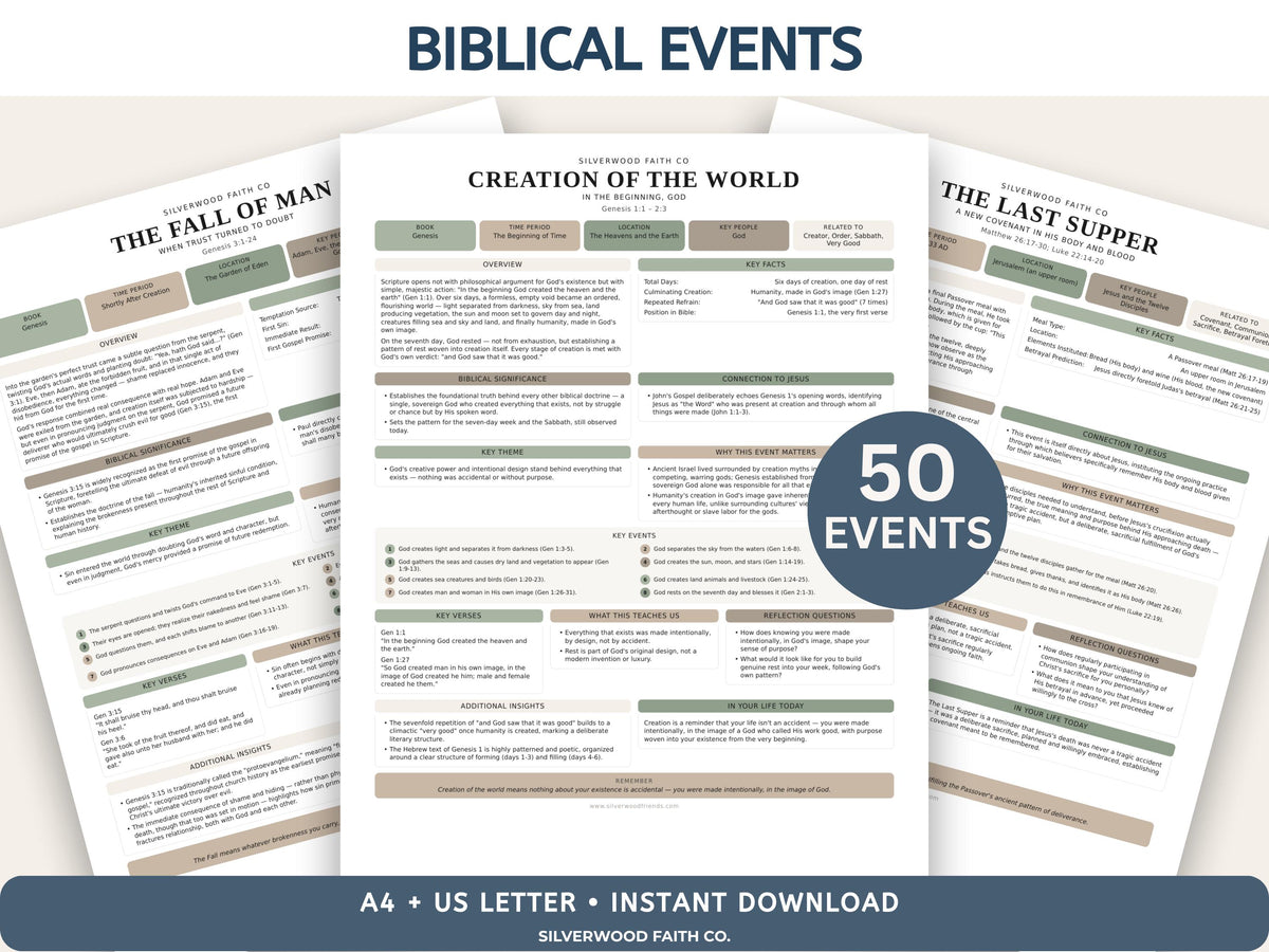 Mega Bible Study Bundle, Bible Study Guides, Bible Book Summaries, Bible Character Summary, Bible Study Printables (Digital Download)