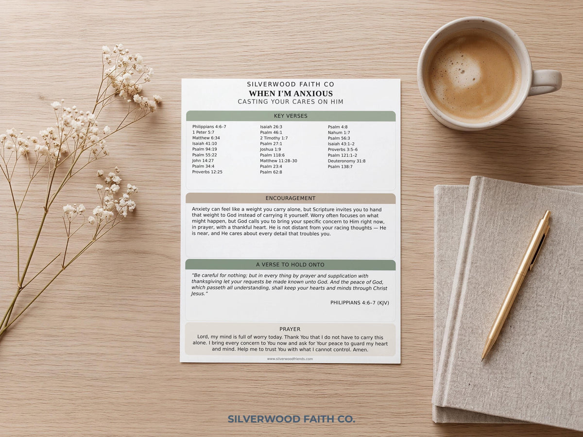Bible Verse Feelings Loaded Bible Inserts, Scripture Map Bible Tip Ins, Bible Verse for Emotions Anxiety Fear Hope Peace (Digital Download)