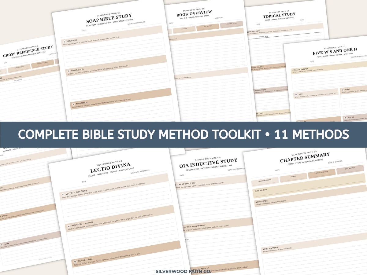 Mega Bible Study Bundle, Bible Study Guides, Bible Summaries, Sunday School Lessons, Bible Study Resource Tool (Digital Download) 496