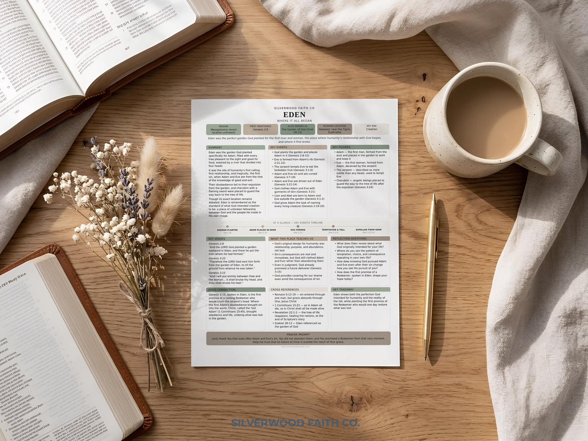 75 Biblical Locations Bible Study Inserts: Tips Ins, Bible Location Study Guide, Bible Summaries, Printable PDF, SAGE (Digital Download)