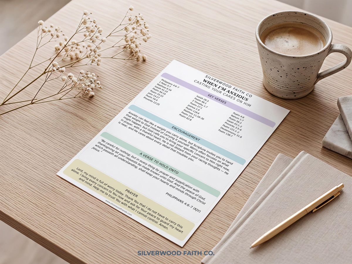 Bible Verse Feelings Loaded Bible Inserts, Scripture Map Bible Tip Ins, Bible Verse for Emotions Anxiety Fear Hope Peace (Digital Download)