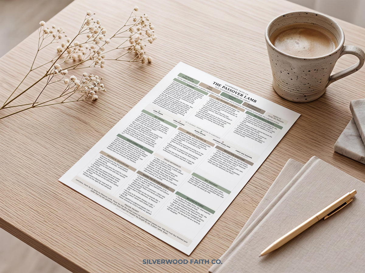 Jesus in the Old Testament Bible Study Guide, Green Bible Study Inserts, Tips Ins Old Testament Printable Bible Study (Digital Download)