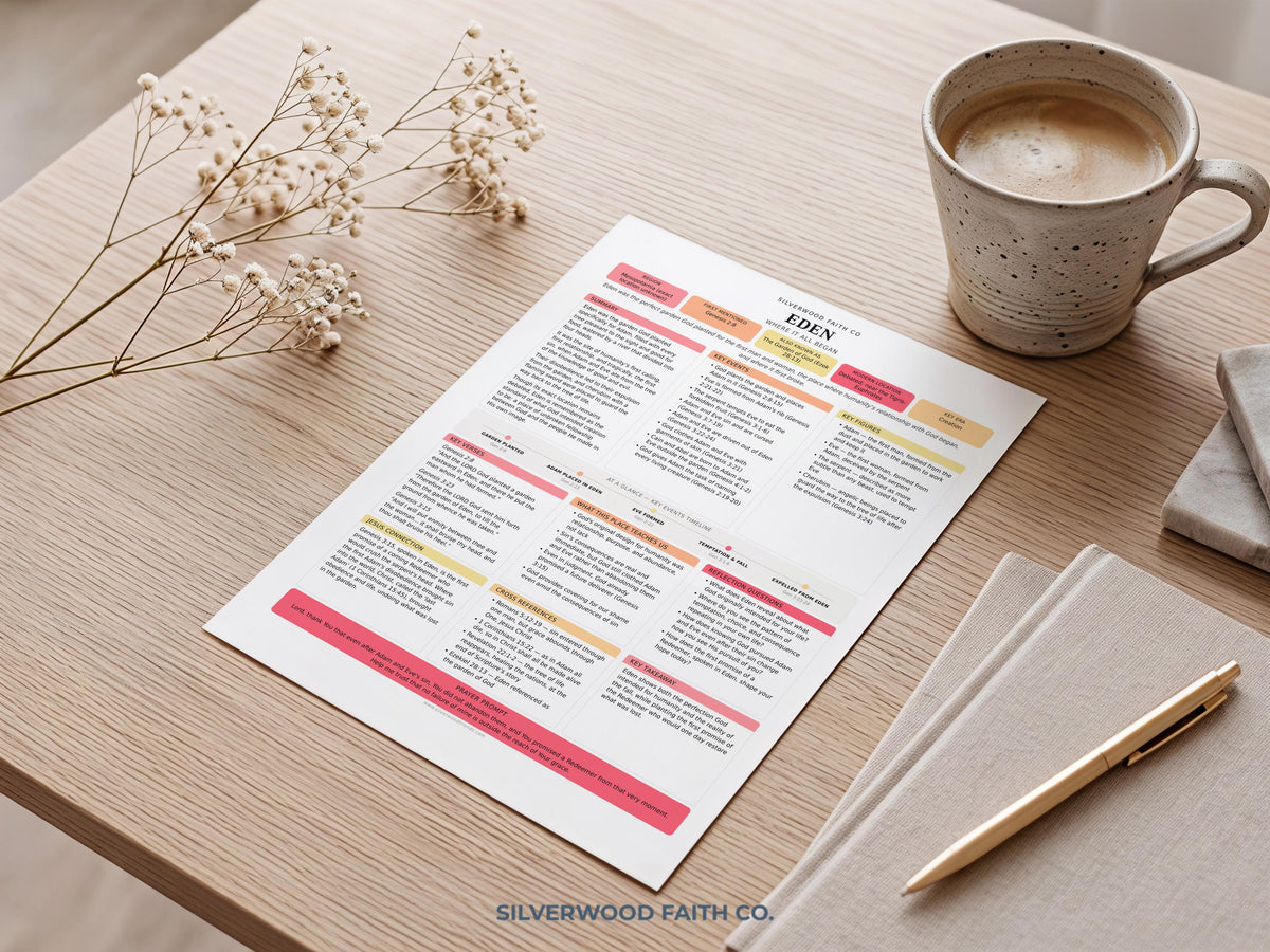 75 Biblical Locations Bible Study Inserts: Tips Ins, Bible Location Study Guide, Bible Summaries, Printable PDF, PINK (Digital Download)