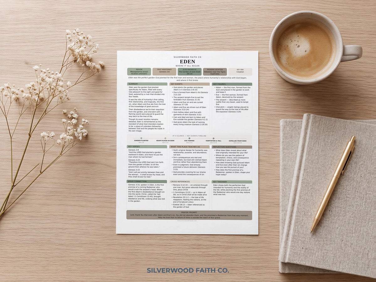 75 Biblical Locations Bible Study Inserts: Tips Ins, Bible Location Study Guide, Bible Summaries, Printable PDF, SAGE (Digital Download)