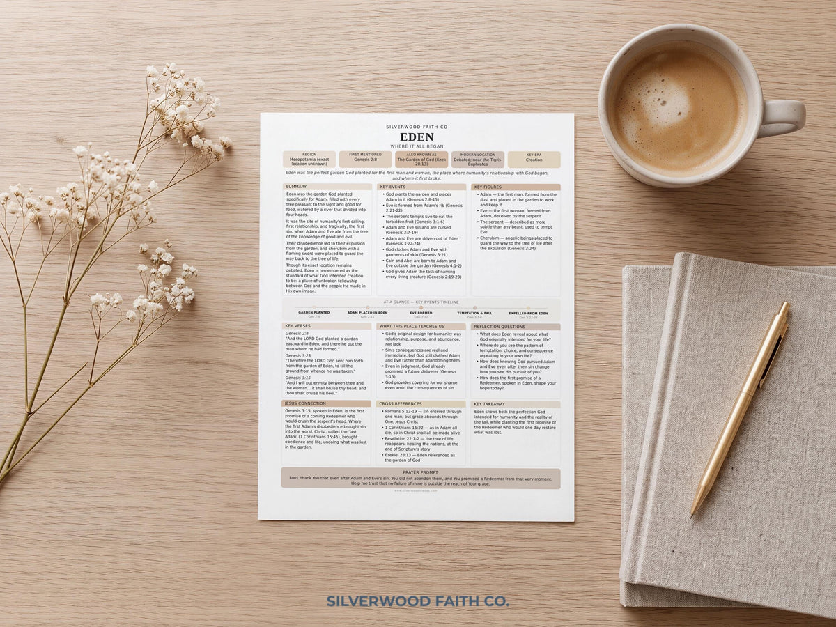 75 Biblical Locations Bible Study Inserts: Tips Ins, Bible Location Study Guide, Bible Summaries, Printable PDF, (Digital Download)