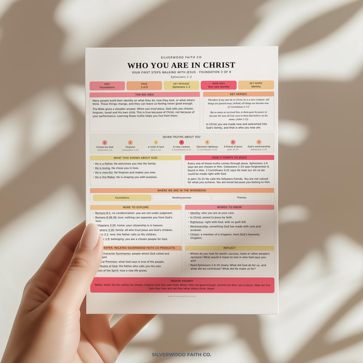 Beginner Bible Study Guide Inserts, Bible Study Tip Ins, New Believer Bible Study Guide, New Believer Baptism Gift, PDF (Digital Download)