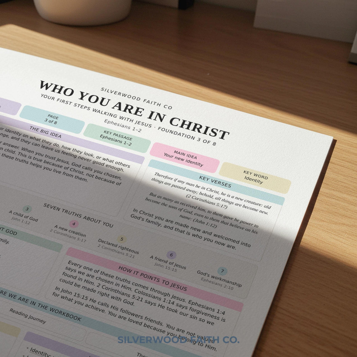 Beginner Bible Study Guide Inserts, Bible Study Tip Ins, New Believer Bible Study Guide, New Believer Baptism Gift, PDF (Digital Download)
