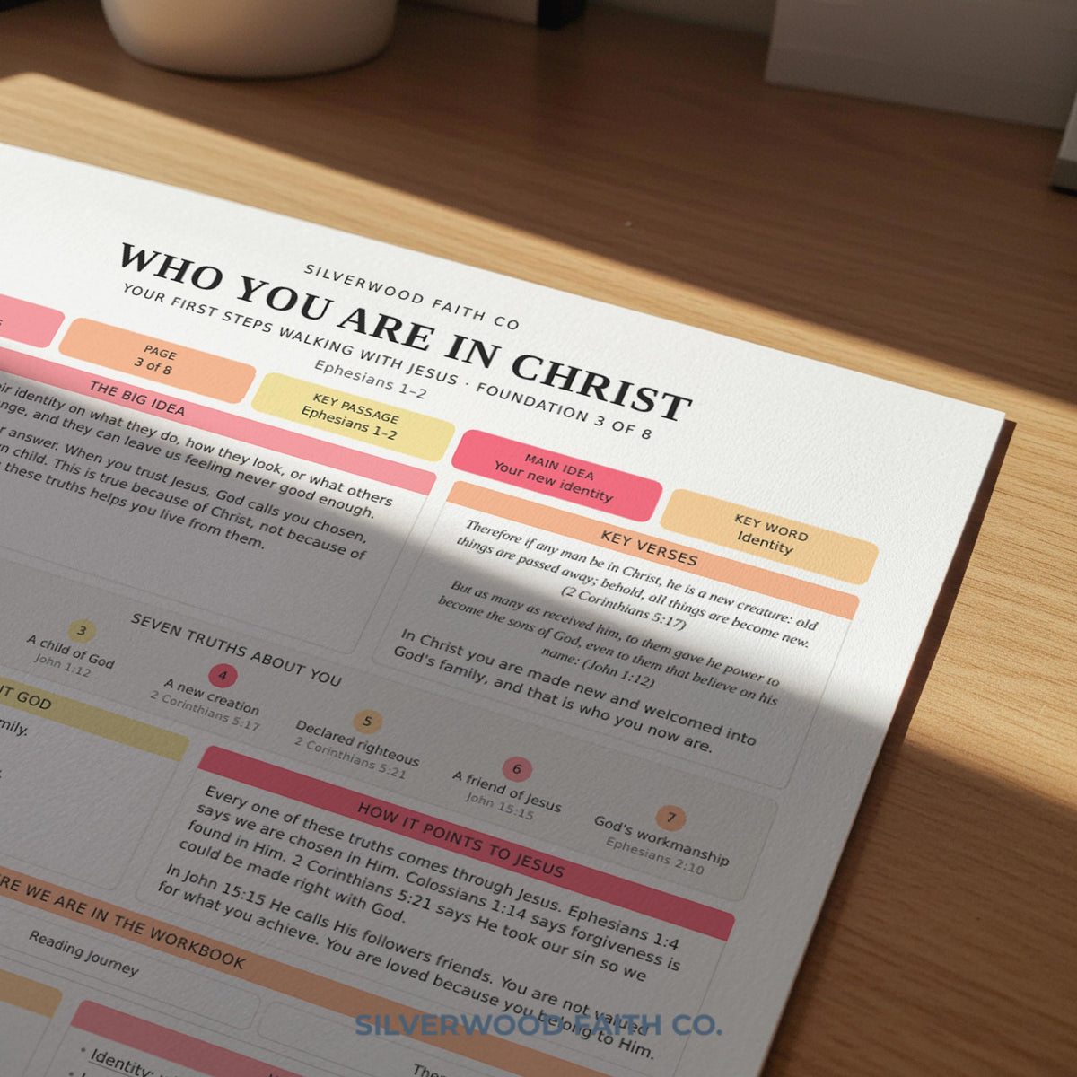 Beginner Bible Study Guide Inserts, Bible Study Tip Ins, New Believer Bible Study Guide, New Believer Baptism Gift, PDF (Digital Download)