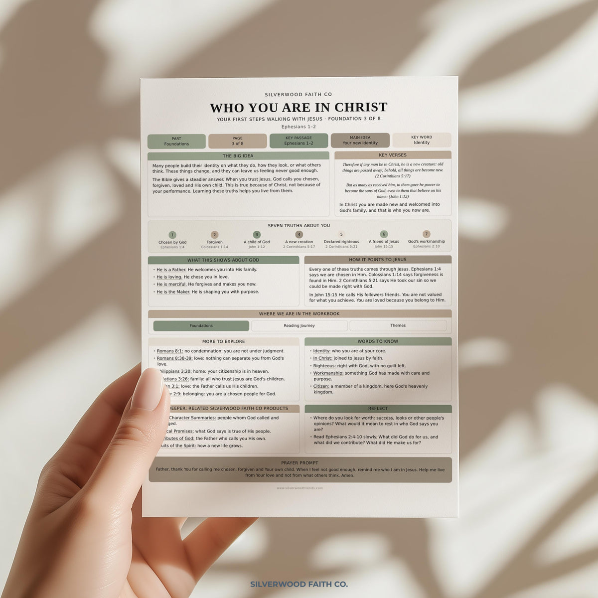Beginner Bible Study Guide Inserts, Bible Study Tip Ins, New Believer Bible Study Guide, New Believer Baptism Gift, PDF (Digital Download)