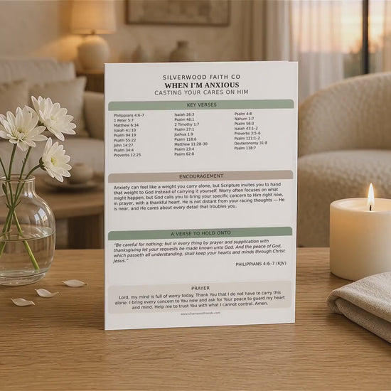 Bible Verse Feelings Loaded Bible Inserts, Scripture Map Bible Tip Ins, Bible Verse for Emotions Anxiety Fear Hope Peace (Digital Download)