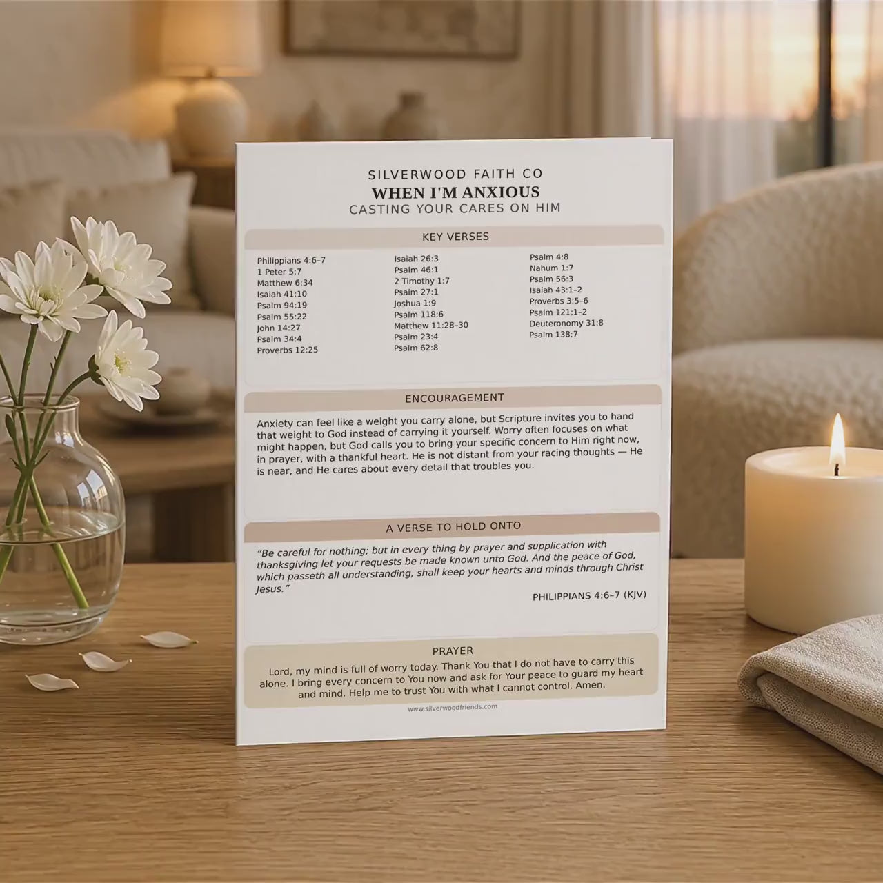 Bible Verse Feelings Loaded Bible Inserts, Scripture Map Bible Tip Ins, Bible Verse for Emotions Anxiety Fear Hope Peace (Digital Download)