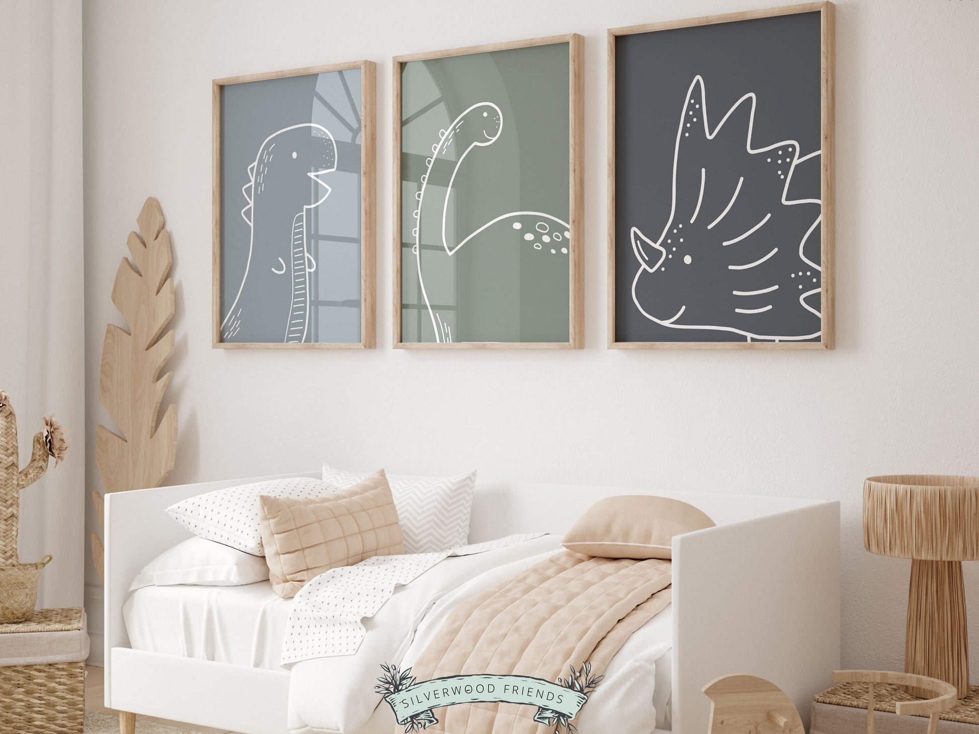 Dinosaur Nursery Prints, Boys Dinosaur Nursery Decor, Toddler Boy Room Decor, Dinosaur Baby Shower Gift, Baby Boy Dino Nursery Digital Print