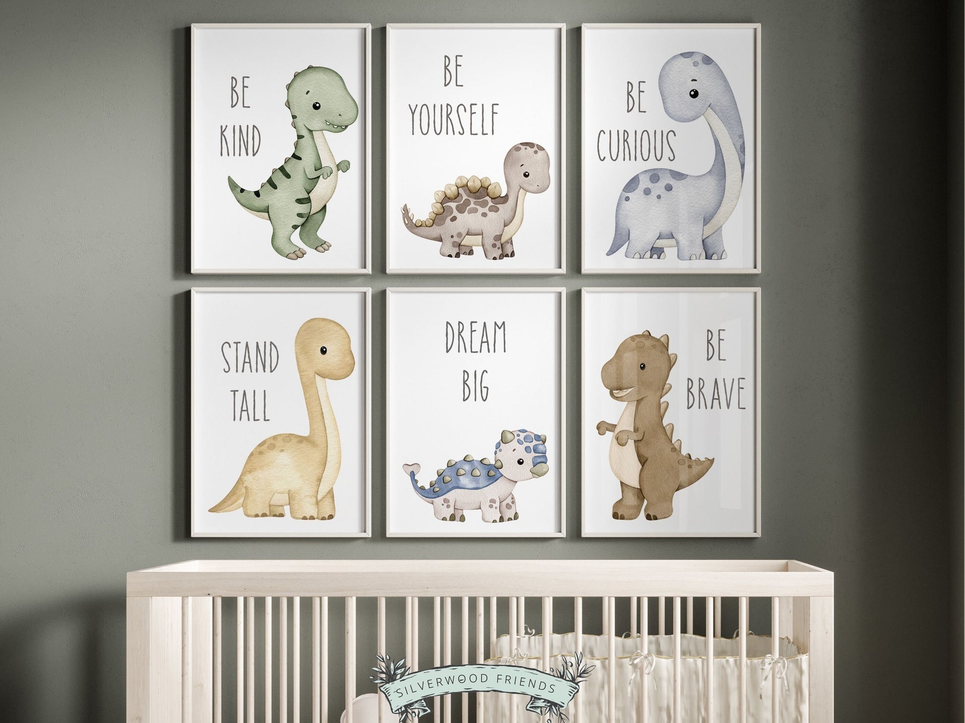 Boys Dinosaur Nursery Prints, Baby Boy Dinosaur Nursery Decor, Dinosaur Nursery Wall Art Quotes, Toddler Boys Room Dino Decor Digital Prints